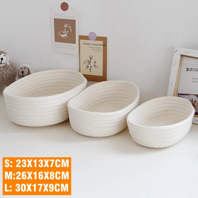 Cotton Woven Basket