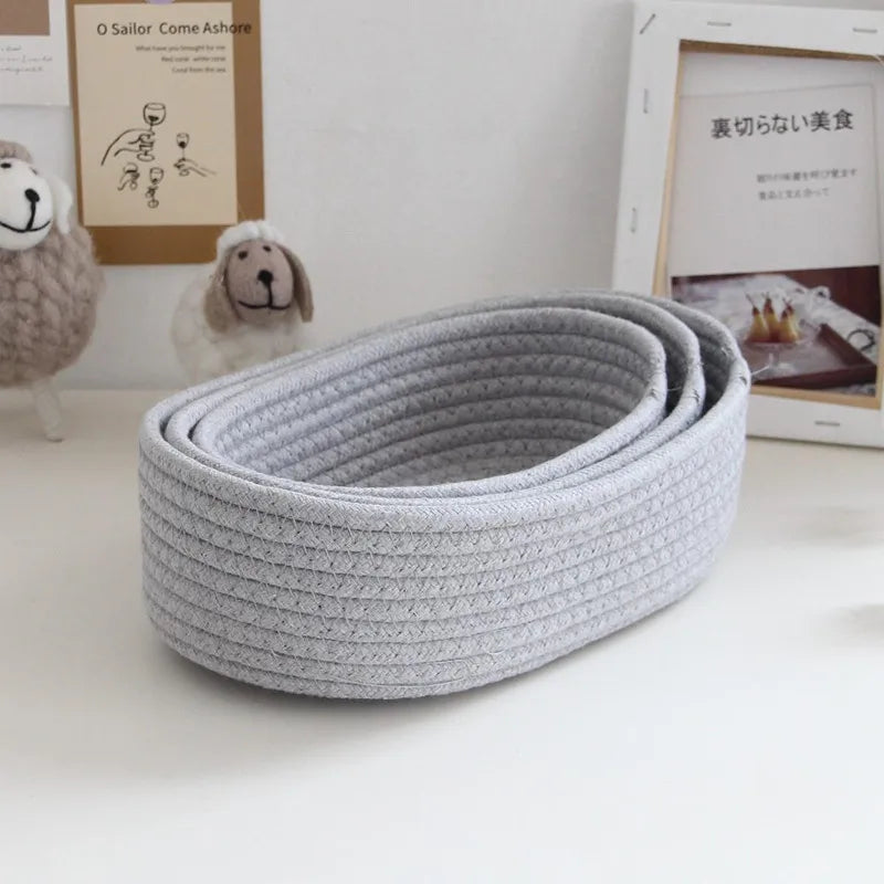 Cotton Woven Basket