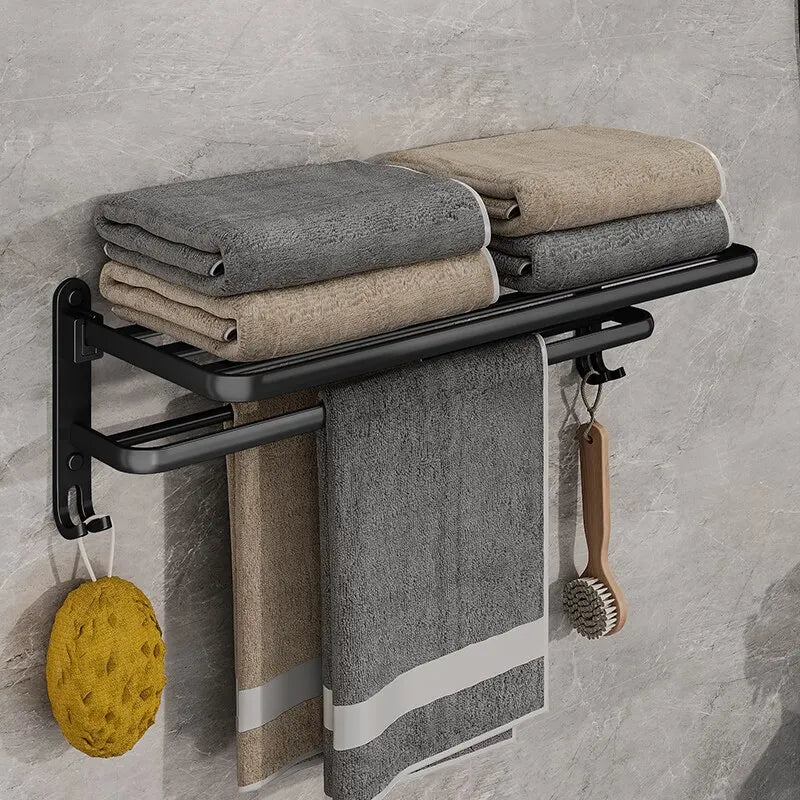 Matte Black Towel Holder