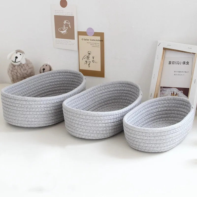 Cotton Woven Basket