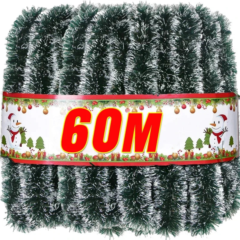 Christmas Tinsel decor