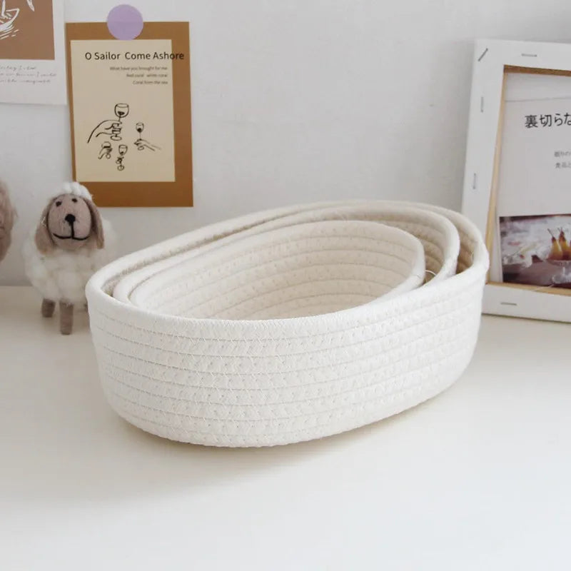 Cotton Woven Basket